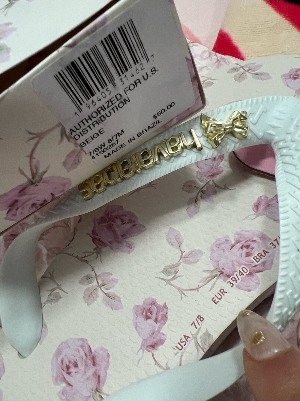 LoveShackFancy x Havaianas Ribbon Rosa - Picture 3 of 4
